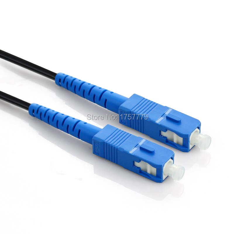 10M 20M 30M 50M 80M 100M Fiber Optik Kabel Patchkabel SC zu SC Simplex Singlemode SC-SC 50 Meter SM Fiber Optik Jumper