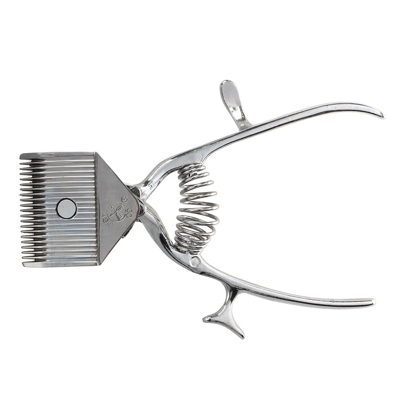 Old Manual Clipper Haircut Hand Push Low Noise Non-Electric Hair Cutter