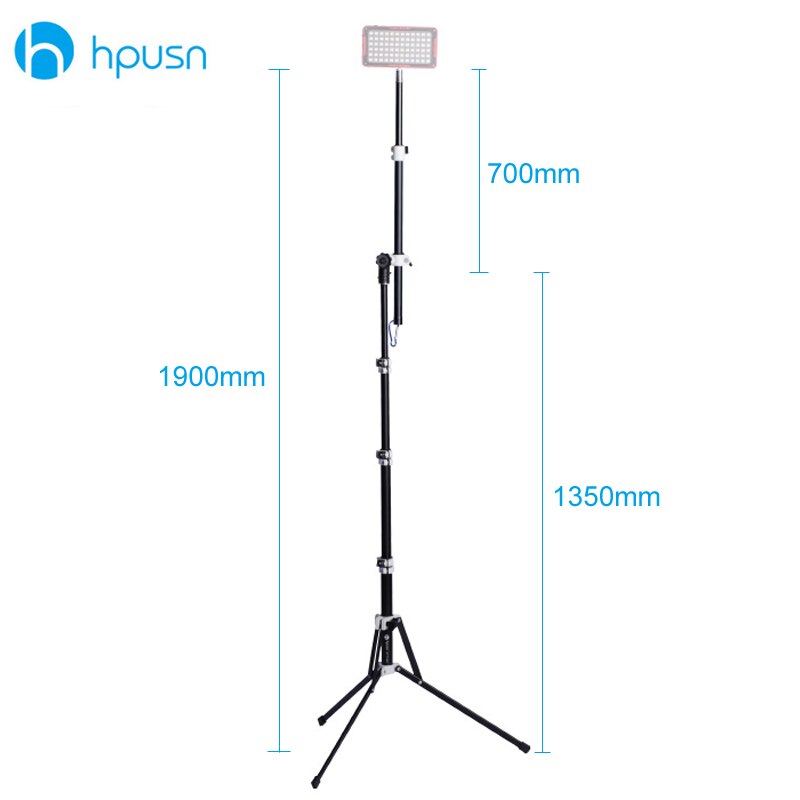 Hpusn B4X lega di alluminio foto doppio uso Flash Studio ombrello illuminazione a LED Softbox supporto per treppiede per Studio fotografico