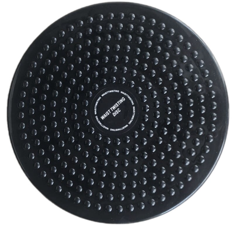 Svart midja vridande skiva balans styrelse fitness utrustning för hemmakroppen aerobic roterande sport massage tallrik träningsutrustning: Default Title