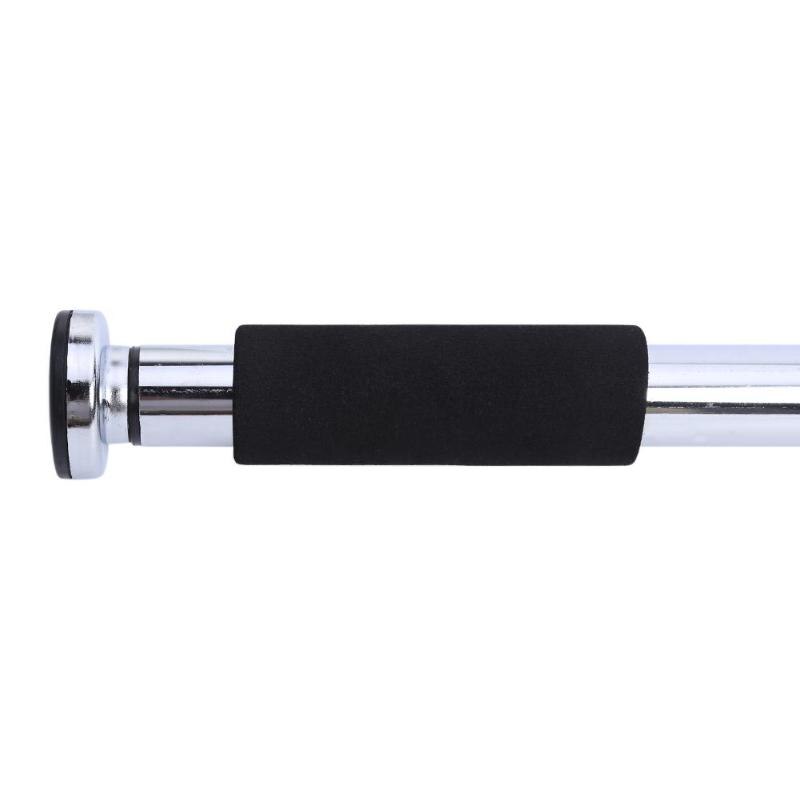 Deur Stalen Horizontale Bar 100kg Belasting Indoor Pull Up Gym Fitness Training Horizontale Bar Deur Frame Training Met Spons handvat