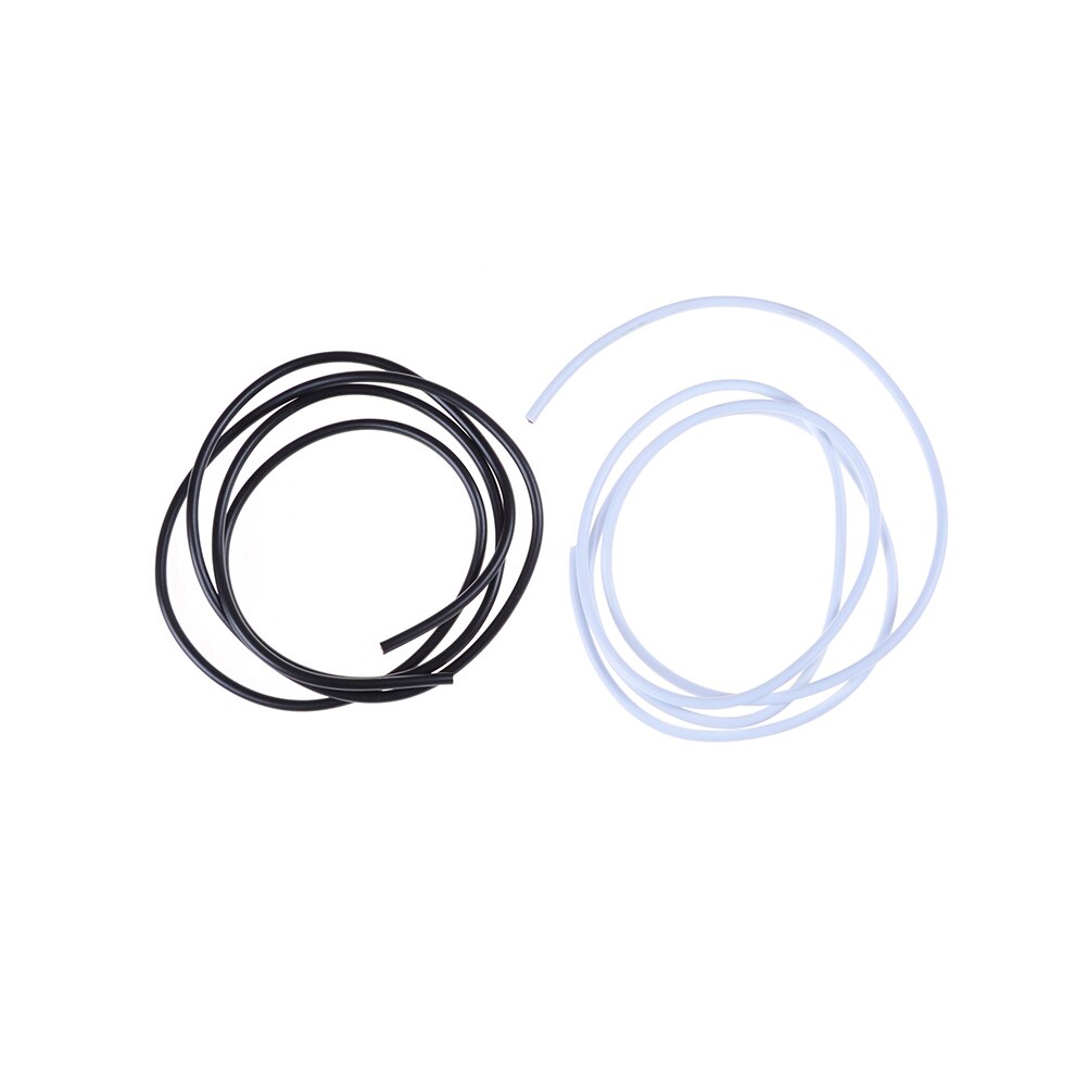 1M Pvc 4 Cores Afgeschermde Signaal Draad Hoofdtelefoon Kabel Cord Zwart Wit Dia 3Mm Diy Usb Kabel