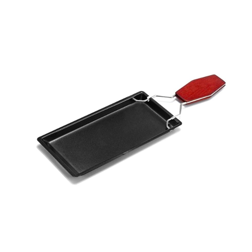 Mini Parrilla portátil para queso Raclette, bandeja antiadherente para mantequilla y queso, bandeja de hornear duradera para el hogar, horno de queso, herramienta para hornear en la cocina