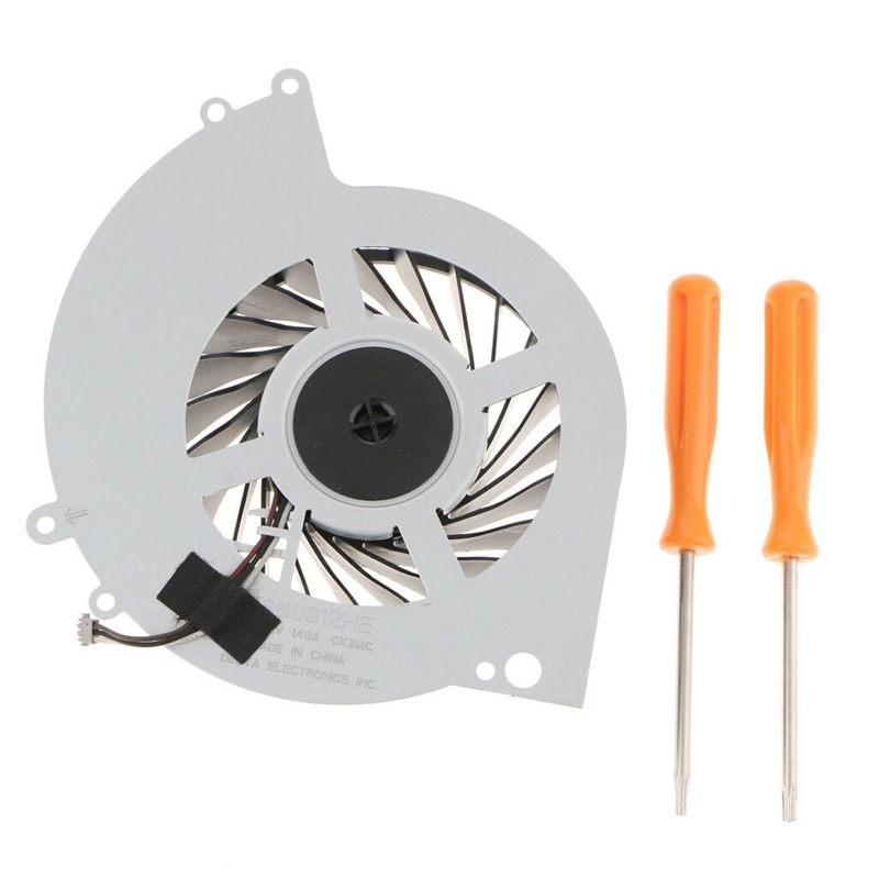 Ksb0912He interna de refrigeración refrigerador ventilador para Ps4 Cuh-1000A Cuh-1001A Cuh-10Xxa Cuh-1115A Cuh-11Xxa serie consola con Kit de herramienta: Default Title