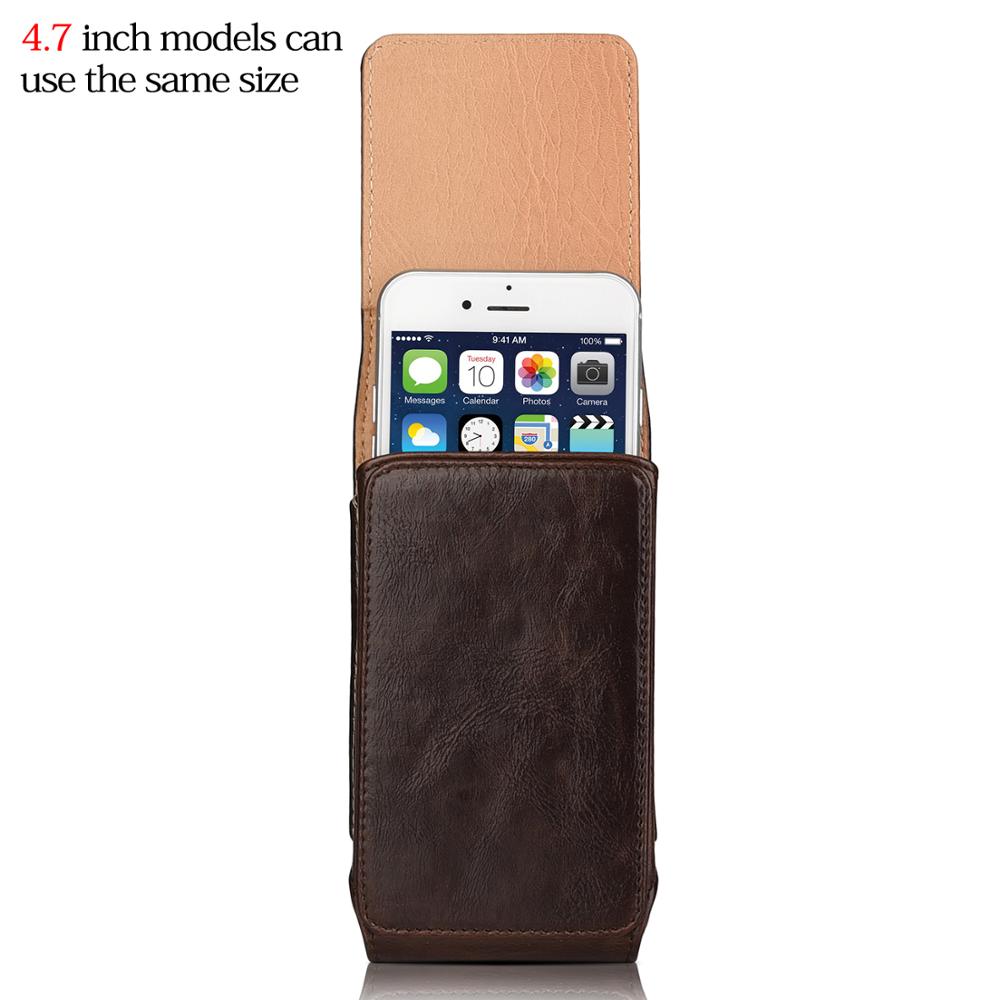 Belt Clip Pouch Case For iphone6 6s 7 8 plus Waist Bag Magnetic Vertical Phone Holster Case 4.7/5.5 inch for iphone 6 7 8 Cover