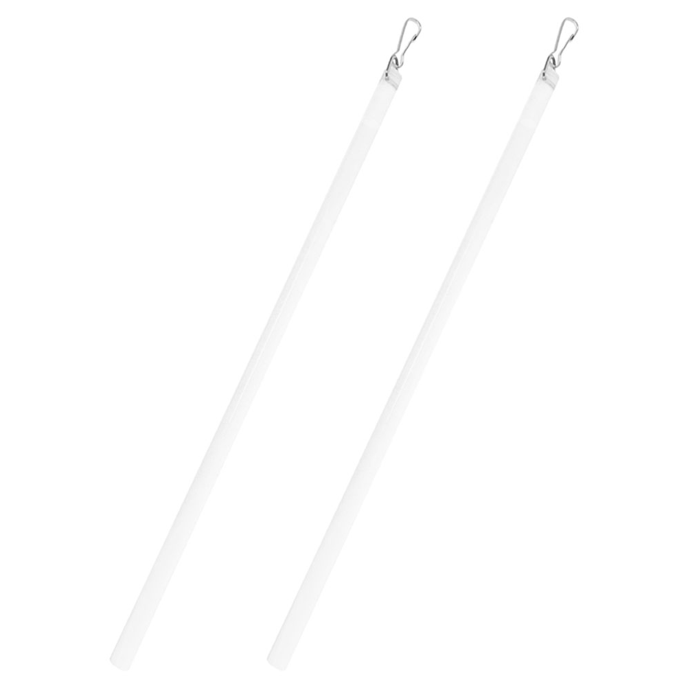 2 Stuks Gordijn Stok Puller Acryl Gordijn Trekstang Blind Tilt Wand Vervanging Verticale Jaloezieën Staaf Draperie Opener Venster Blind
