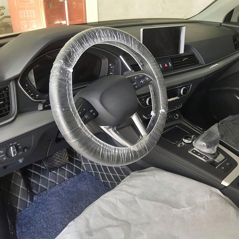 Cubierta protectora desechable para volante de coche, cubierta protectora universal para todo el año, 5 unidades