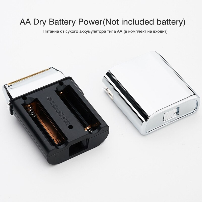 Men's full metal housing electric shaver beard hair electric razor for men strong shaving machine for face,neck,edge,outlines