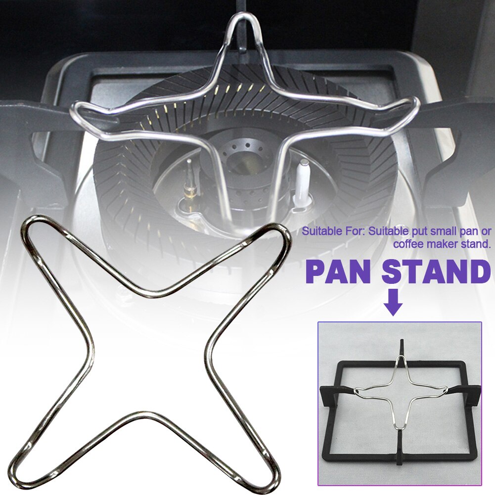 Stove Top Trivet For Gas Cooker Rack Stainless Steel Restaurant Milk Pot Pan Stand Coffee Maker Support Cookware Home Kitchen