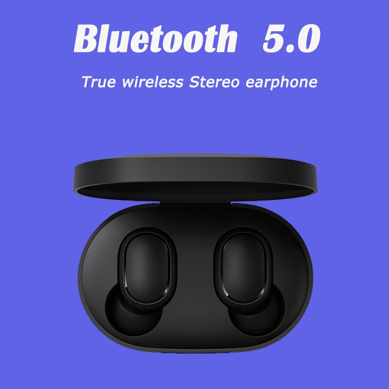 Global Version Xiaomi Redmi AirDots 2 Bluetooth5.0 Low Lag Mode TWS Bluetooth Earphone Headset BT5 True Wireless Stereo Auto