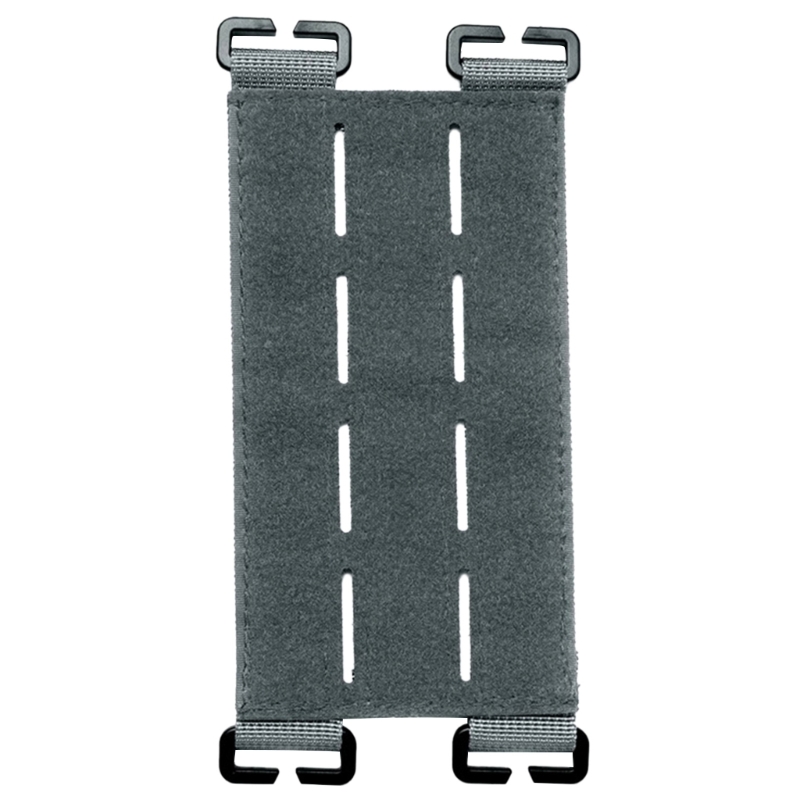Parches Molles G92F, parches tácticos gancho y bucle, pantalla Panel, accesorio MollesStrip para mochila, Molles: Gris