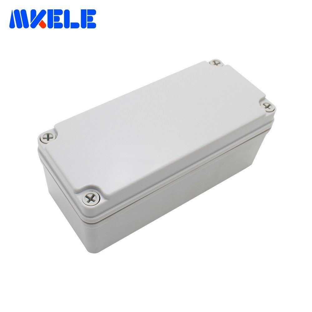 Ip65 vanntette koblingsbokser elektroniske prosjekter bokser abs materiale utendørs elektrisk boks 80*180*70mm lav pris