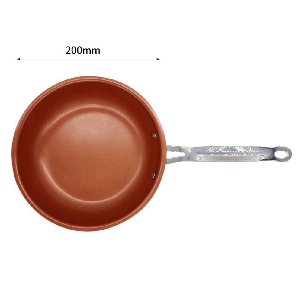 MICHELANGELO Niet Stick koekenpannen Set 3 Stks, 20 cm, 24 cm, 28 cm