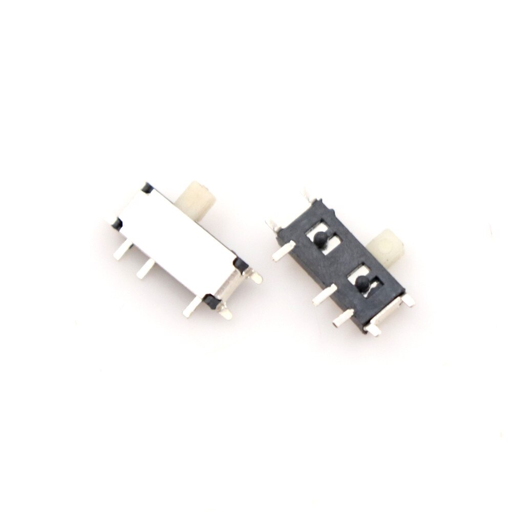 20pcs 7 Pin Mini Slide Switch On-OFF 2Position Micro Slide Toggle Switch Miniature Horizontal Slide Switch SMD