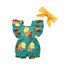 Baby Kleding Ananas Watermeloen Meisjes Romper Baby Zomer Kleding Pasgeboren Ruche Jongens Jumpsuit Baby Meisje Kleding Baby Kostuum: green / 6m