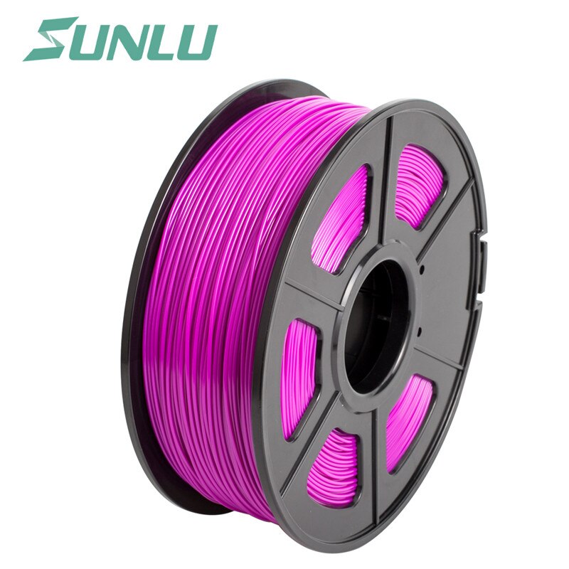 PLA filament 1kg1.75mm for 3D printing with 0.02mm tolerance and no bubble pla harmless material 3D print: fuchsia