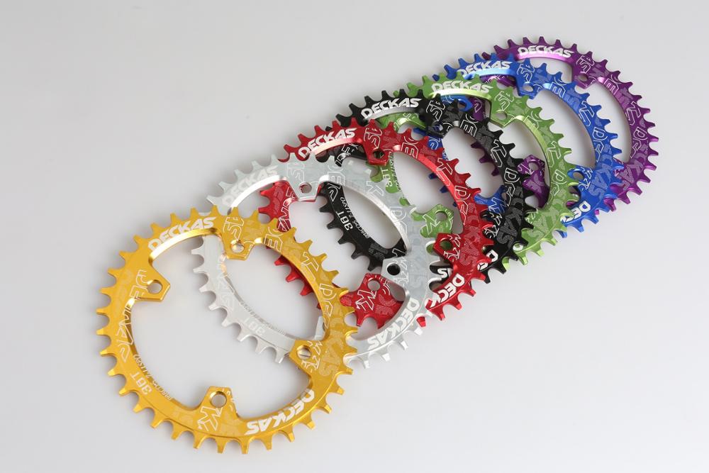 Deckas 96 bcd ovaal kettingblad mountainbike bcd 96mm 32t 34t 36t 38t crankstel tandplaat onderdelen voor mtb fiets  m6000 m7000 m8000