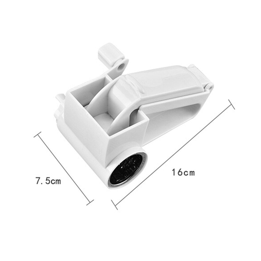 Cheese Grater Cheese Slicer Rotary Cheese Grater Stainless Steel Blades Easy Cleaning for Nuts Chocolate Kitchen Tools & Gadgets: Default Title