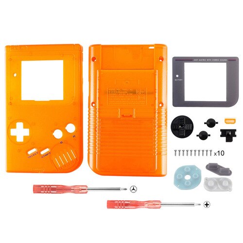 OSTENT Full Housing Shell Case Cover Replacement for Nintendo GB Game Boy Console: Orange