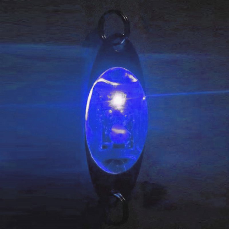 6 cm/2.4 pouce Led appâts de pêche sous-marine coloré bateau en forme de piège calmar goutte profonde poisson leurre lumière Flash lampe Pesca Calamar