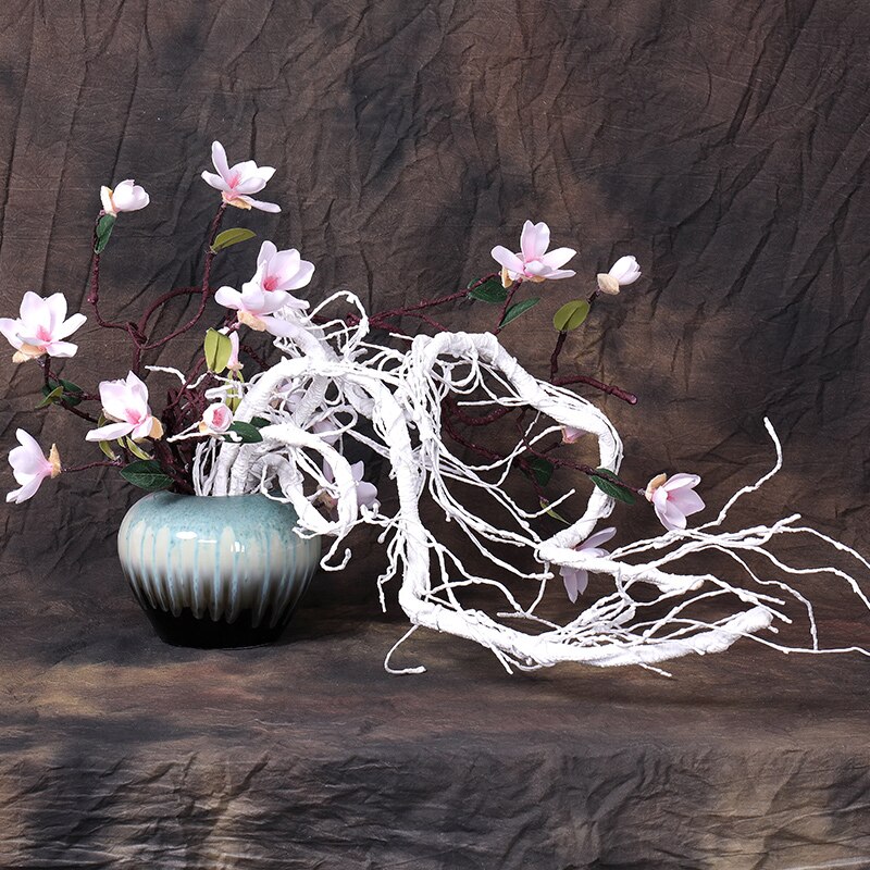 Árboles artificiales de 300CM, ramas de tronco, plantas, ramitas para colgar en la pared, Liana de seda de ratán, flor Flexible, vid, decoración para el hogar, boda y jardín