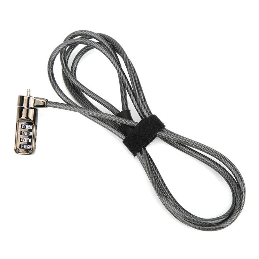 Extended Keyless Digital Anti theft Coded Combination Projector Lock for Laptop Computer