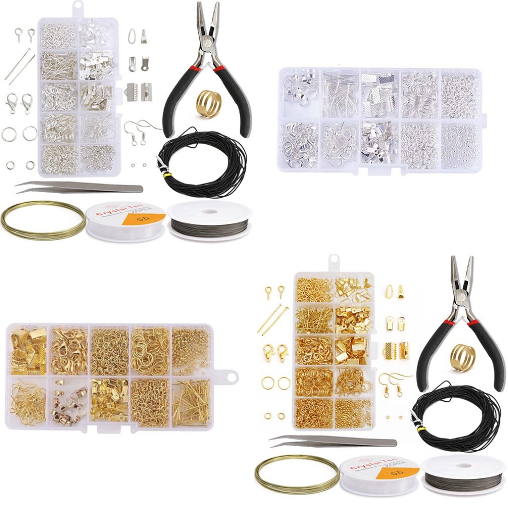 Diy Ketting Armband Oorbellen Tool Sieraden Maken Sieraden Maken Starter Kit Sieraden Kralen Maken Reparatie Gereedschap Kit