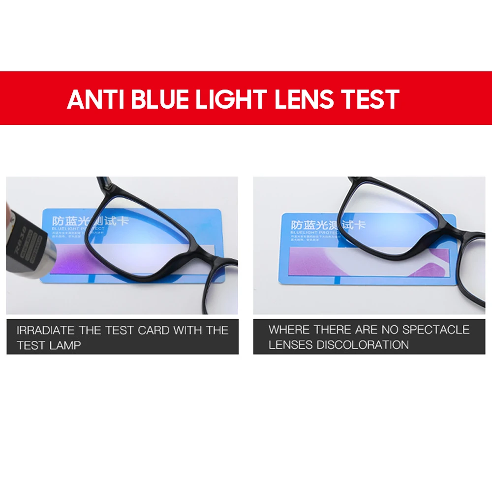 VIVIBEE 2025 Square Blue light Blocking Glasses Men TR90 Light Frame Anti Blue Ray Eyeglasses Women Classic Computer Eyewear