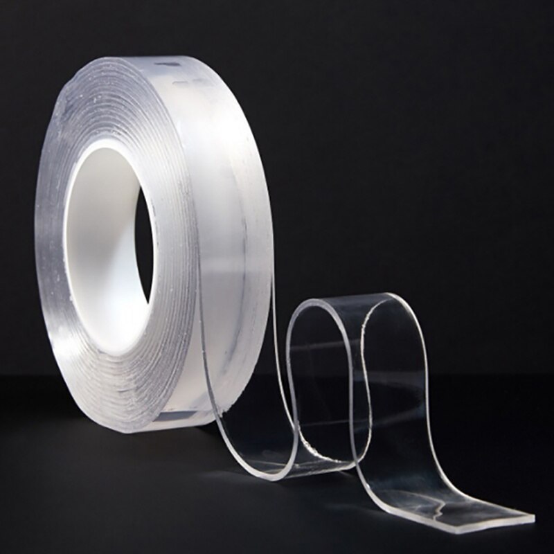 Automotive Nano Traceless Magie Dubbelzijdig Tape Herbruikbare Tape Sticker Auto Zelfklevende Transparante Tape
