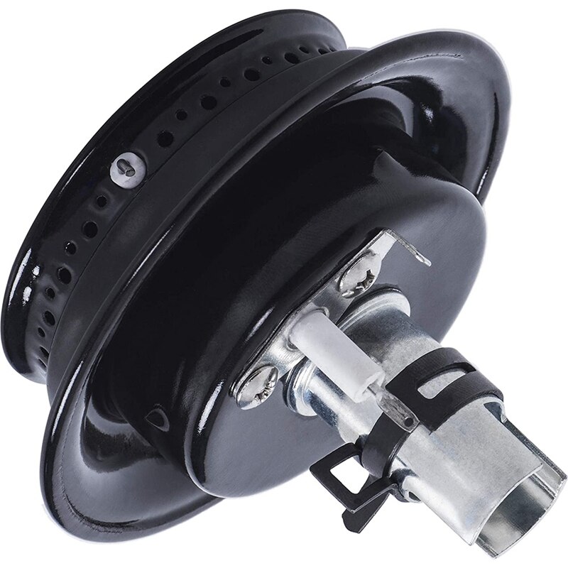 3412D024-09 Burner Head Cap with Spark Electrode Gas Range Sealed Burner Head Igniter, Replacement for Magic Chef