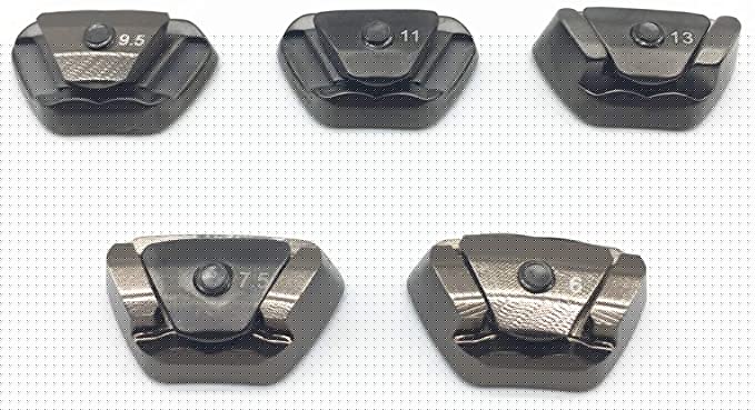 5 stk /1 sæt golfvægt til callaway gbb epic driver 6g 7.5g 9.5g 11g 13g alu skyder vægt