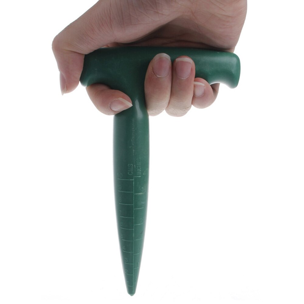 Herramientas para plantar bulbos de jardín Dibber, equipo de jardinería, punzón, corte, vivero, herramientas de agarre de Andador de plántulas