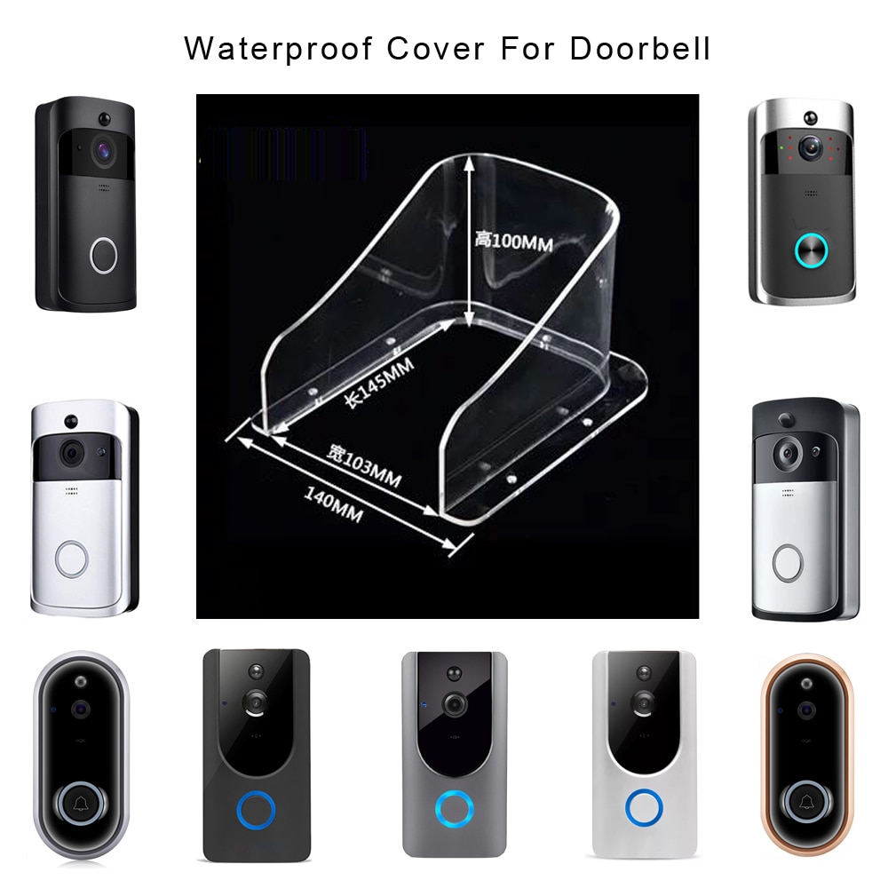Waterdichte Cover Universal Type Wifi Deurbel Camera Regenhoes Voor Smart Ip Video Intercom Wifi Video Deurtelefoon Deurbel cam