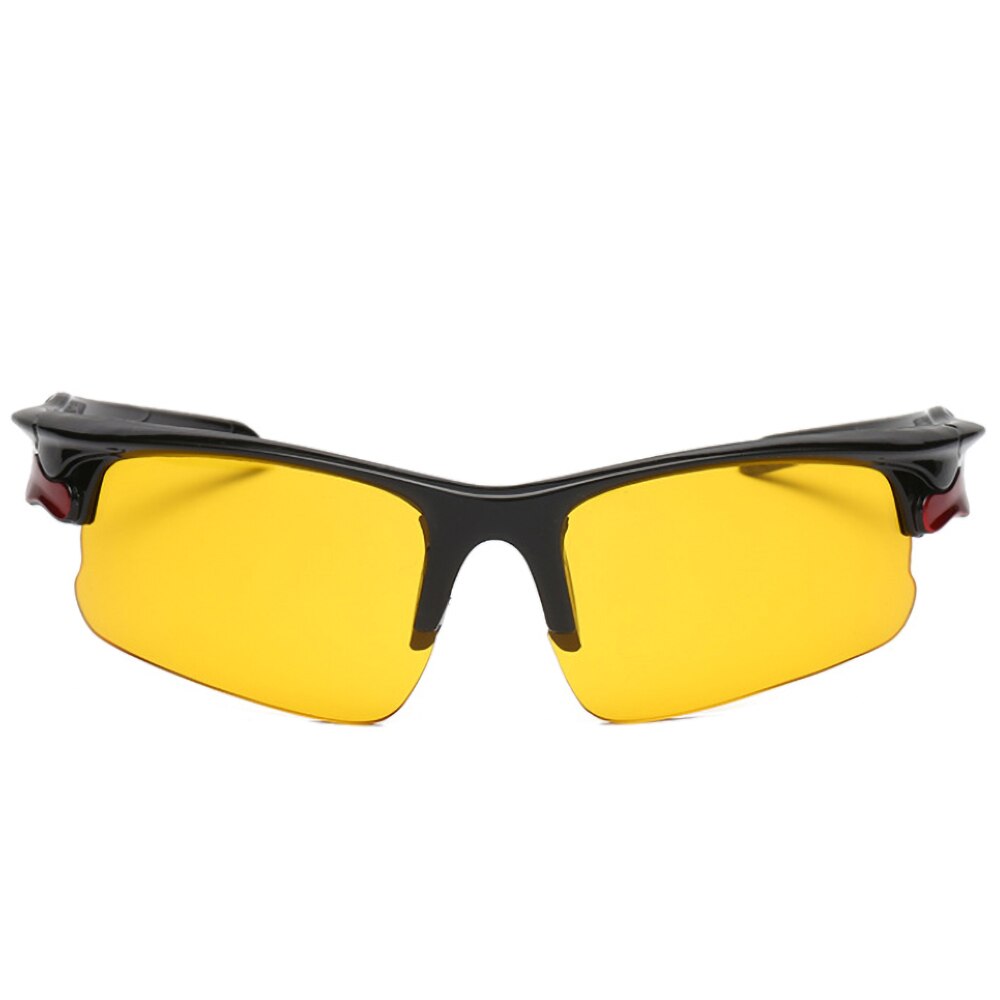 Pilotes lunettes de conduite de nuit engrenages de protection lunettes de soleil lunettes de Vision Anti-lumière vision nocturne Glasse Anti nuit avec lumineux: Jaune