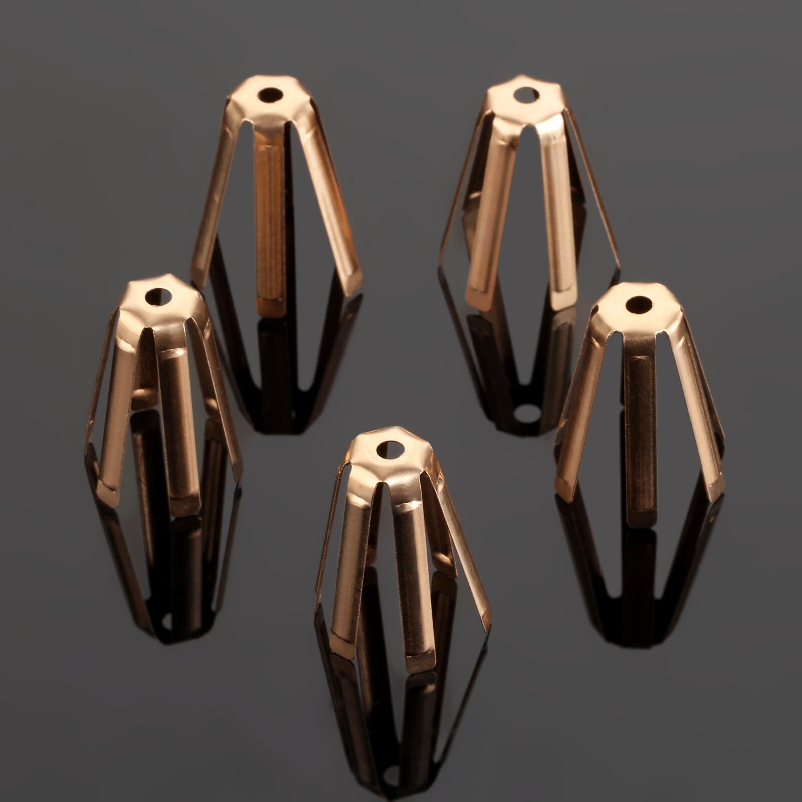 5Pcs Universele Messing Golf Shaft Adapter Spacer Shims Voor 0.335 0.350 Driver Golf Club Heads Accessoires