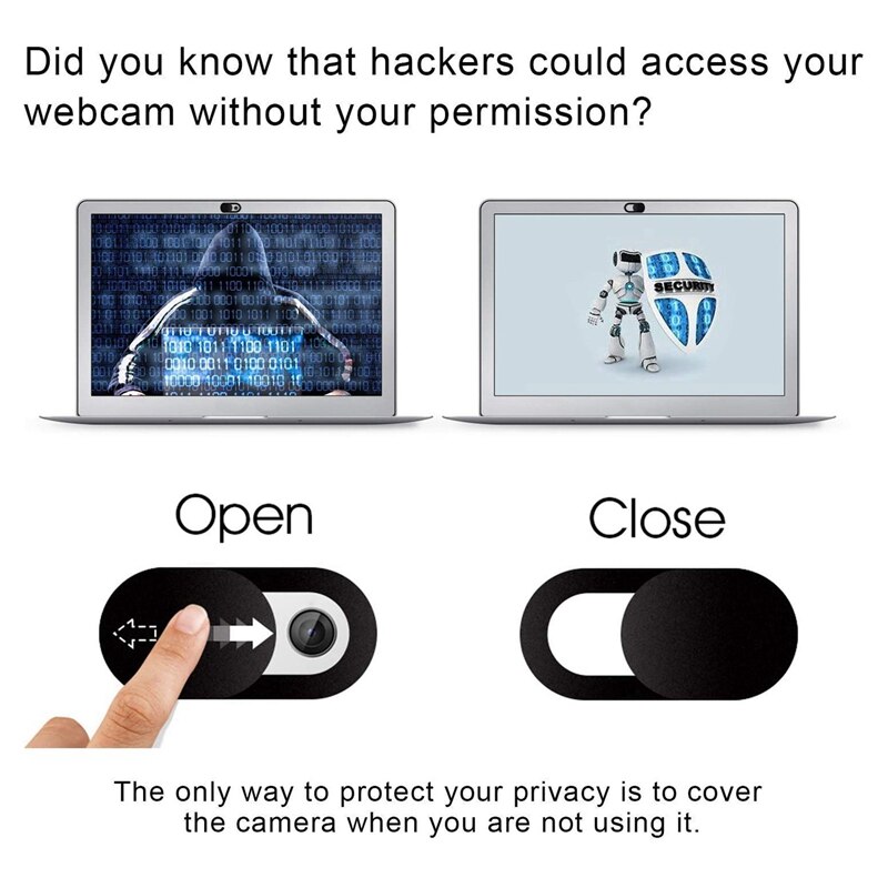 6 Pack Webcam Cover Slide Privacy Protection Ultra Thin Laptop Camera Cover For Computer Pro Smartphone