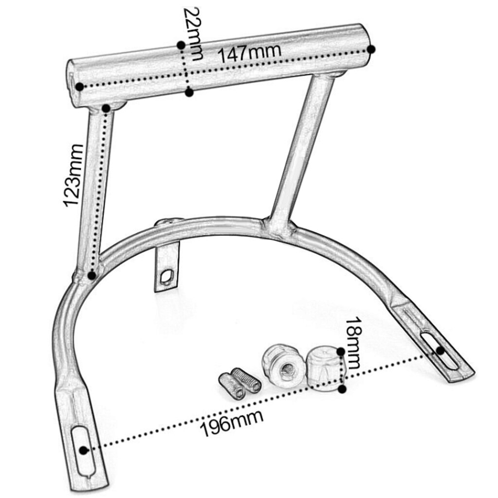 Motorfiets Aluminium Navigatie Beugel Houder Voor Yamaha Nmax 155