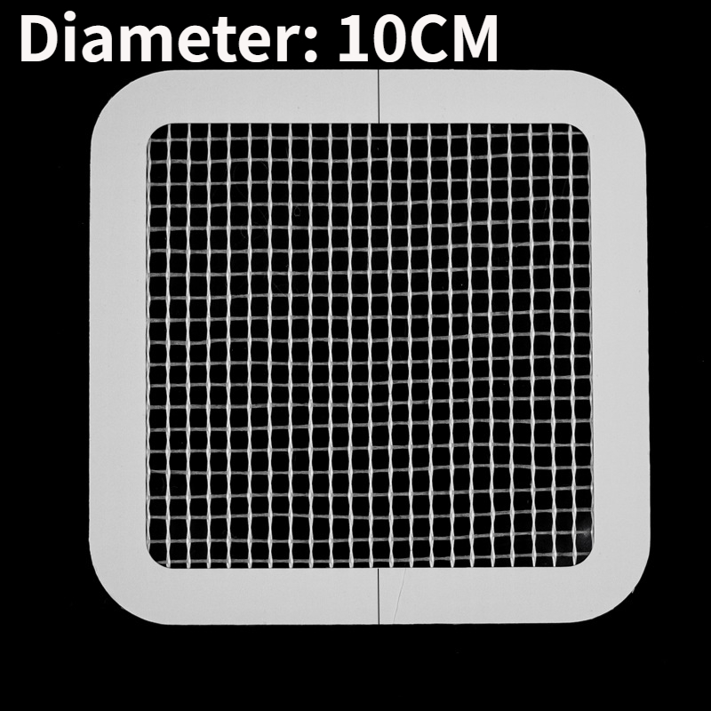 Autocollant de vidange de sol jetable, 50/1 pièces, filtre Anti-blocage, écran attrape-cheveux, bouchon de vidange, couvercle, accessoires de cuisine et de salle de bains: Rouge / S