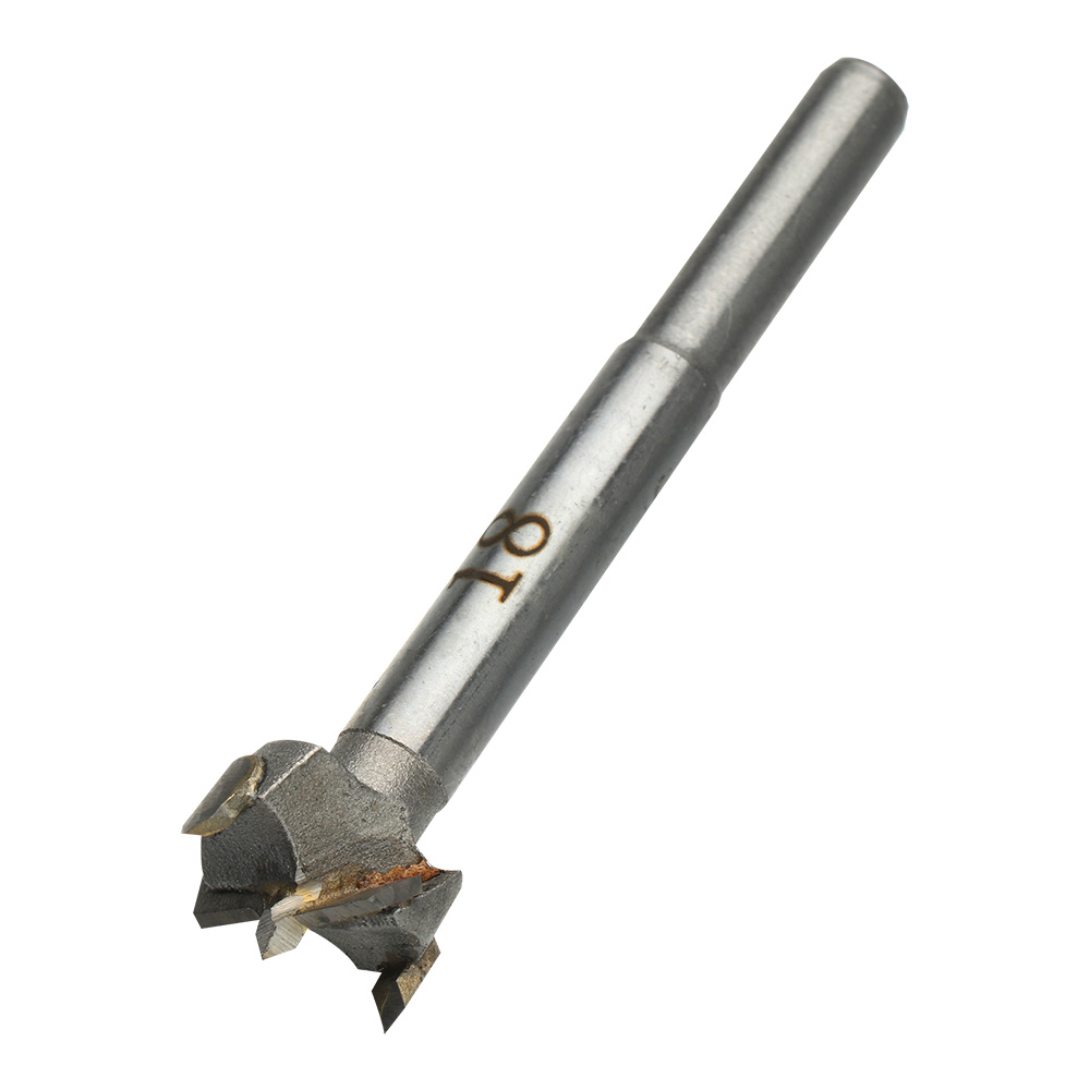 10mm-40mm Forstner Carbon Steel Boring Drill Bits Woodworking Self Centering Hole Saw Tungsten Carbide Wood Cutter Tools Set: grey