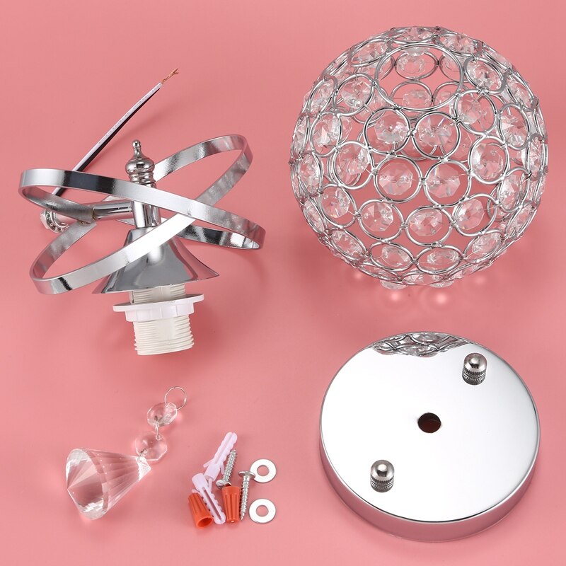 NETTLIFE Moderne kristallen G9 glazen hanglamp voor de eetkamer, in