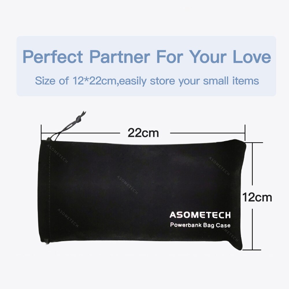 Power Bank Protective Case Bag Travel Portable Storage Bag Cover for Power Bank Mobile Phone Earphones Protection Accessories