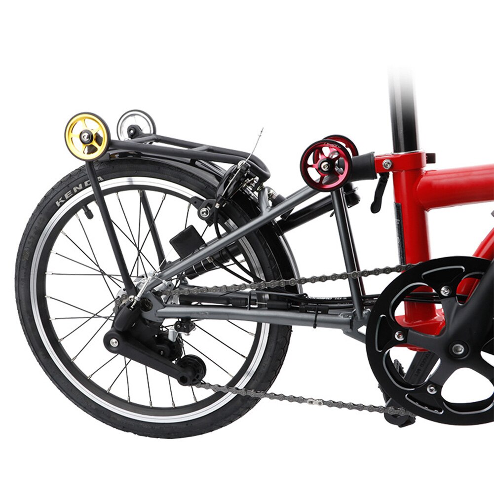 Palin deler vognhjul tilbehør til brompton sammenleggbar sykkel 2 stk aluminiumslegering  m6 bolt sterke lette sykkelreservedeler
