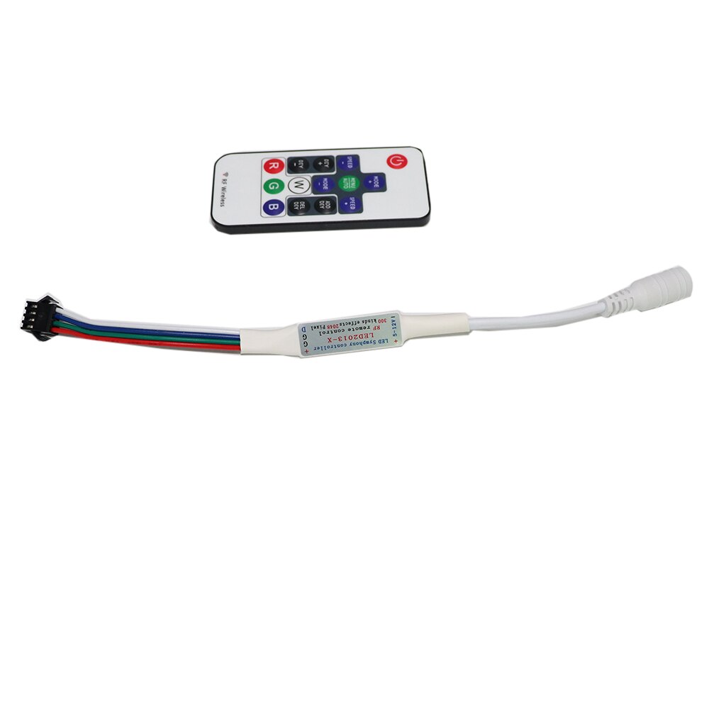 WS2813 WS2815 LED Controller DC 5V 12V Wireless RF Remote Dream Color Controller for WS2815 WS2813 WS2813B WS2815B CS8812 JK184: LED-2013-4PIN male