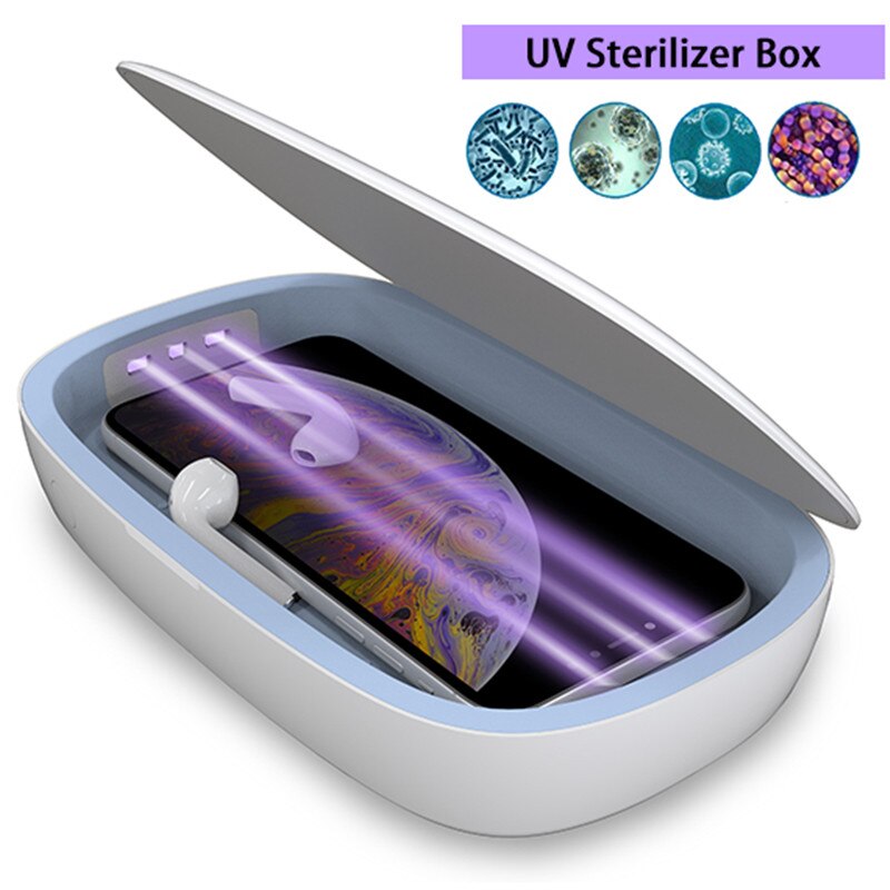 Uv sterilisator box telefon steriliseringshastighet 99%  multifunktions hushålls uv sterilisatorer smycken klocka uv sterilisering ljus