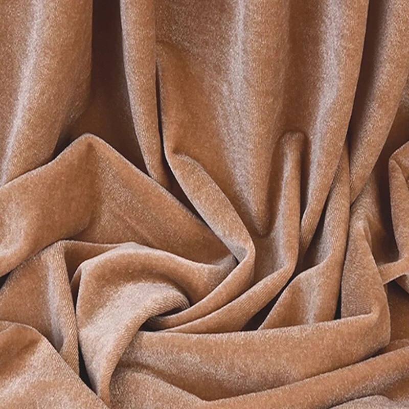 Tela de terciopelo elástico de lujo estampado de leopardo tela de terciopelo ropa de costura trajes tela artesanal