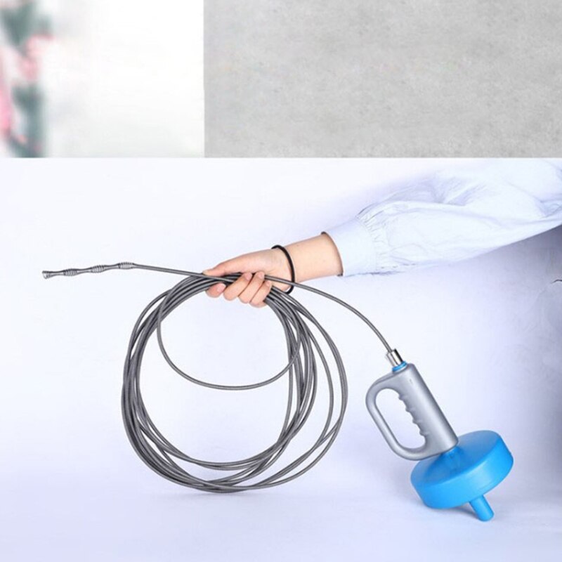 Sanitair Slang Afvoer Vijzel Flexibele Sink Snake Pijp Snake Drain Verstoppen Remover Voor Badkamer Aanrecht/Douche Drain