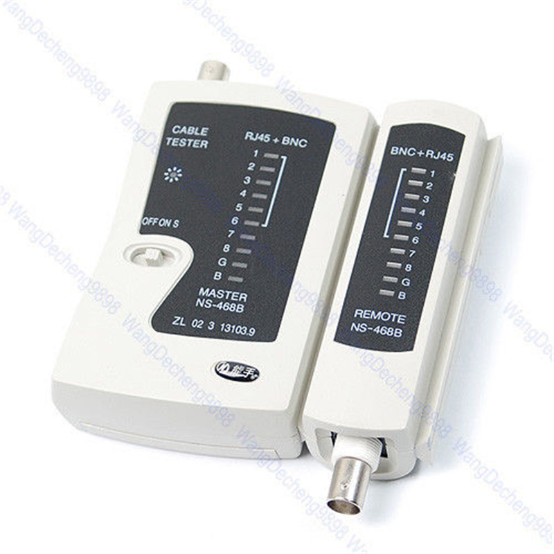 BGEKTOTH Netzwerkkabel Tester Draht RJ45 BNC Tester Kabel Tester Detector Remote-Test Werkzeuge Networking Werkzeug