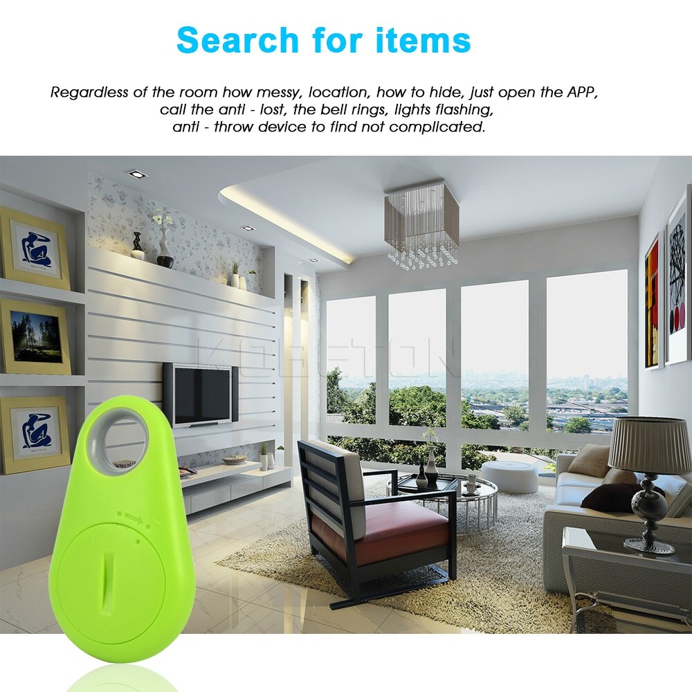 Kebidu smart tag bluetooth tracker børnetaske pung nøgle finder gps locator alarm hunde tracker til ios til android