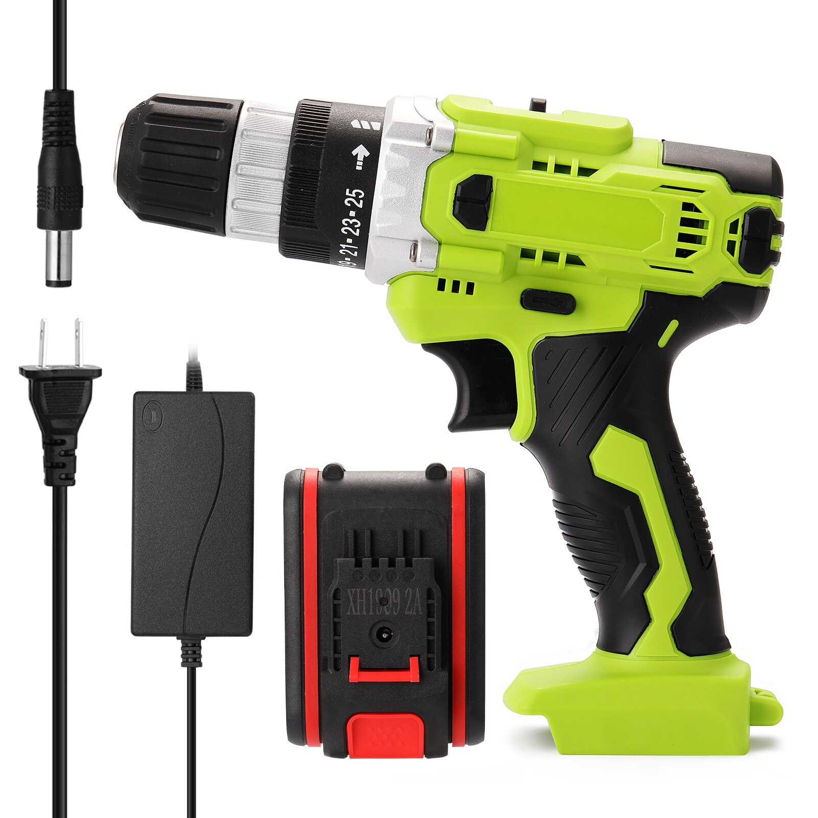 21V Cordless Screwdriver Mini Rotary tool Electric Cordless Drill High-power Lithium Battery Wireless Rechargeable Hand Drills