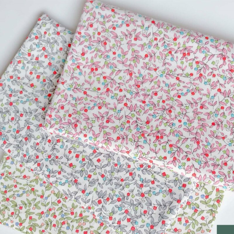 160x50cm Small flower pattern 100% cotton twill fabric printing cloth handmade bedding fabric